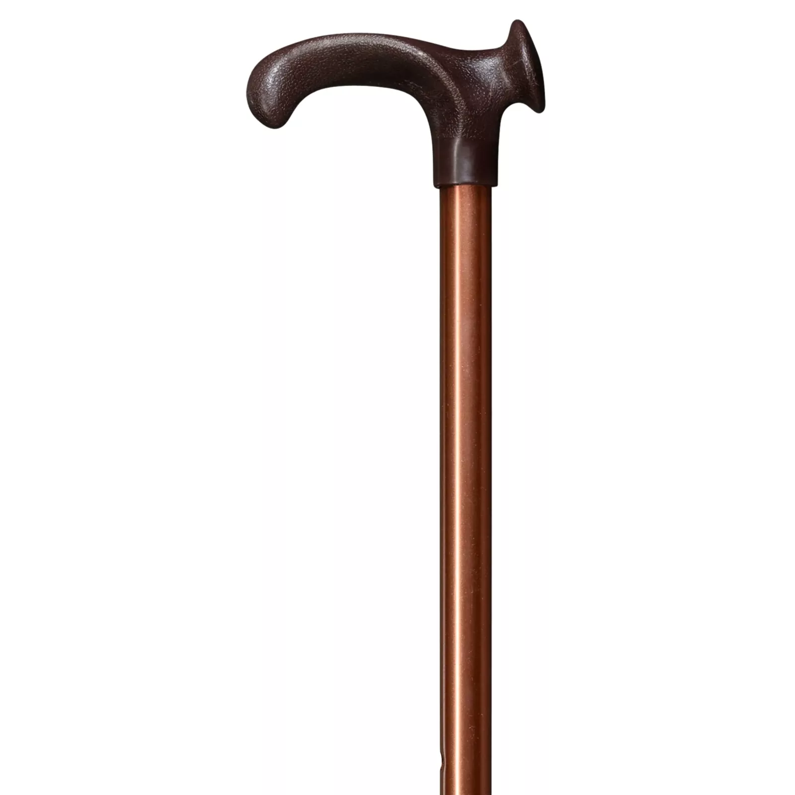 cannes de marche réglables, poignée ergonomique « Relax-Grip », couleur bronze, pour gaucher
