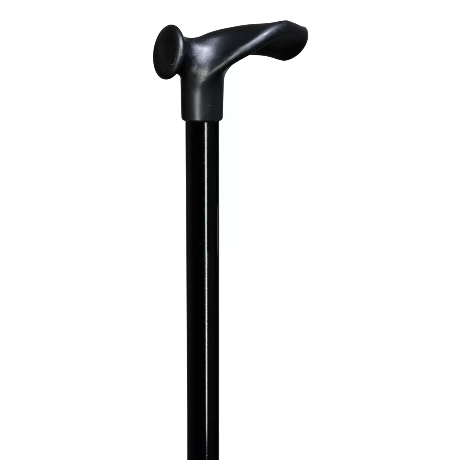 Canne de marche ergonomique avec poignée « Relax » en noir, pour droitier