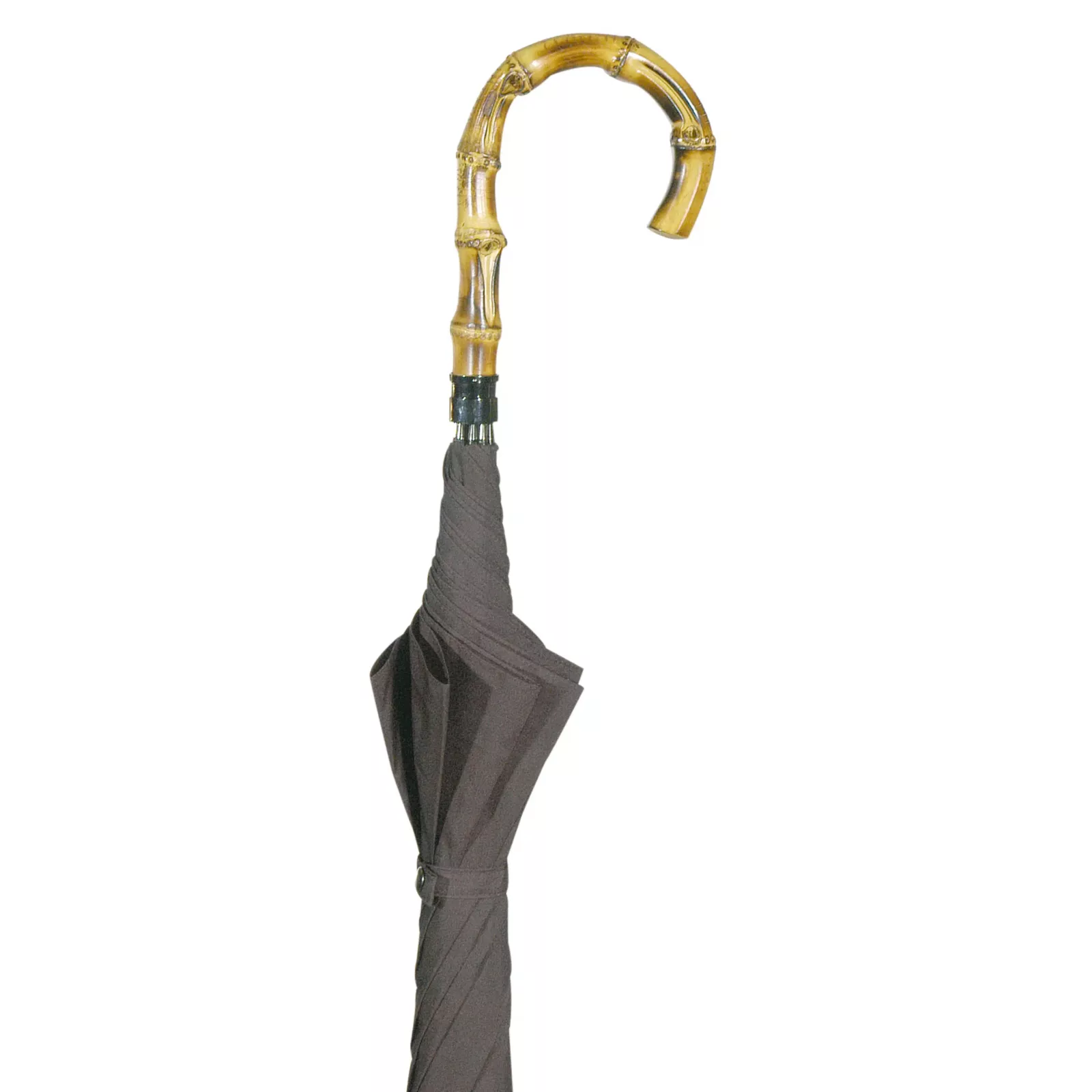 Parapluie à manche en bambou de 92 cm de long