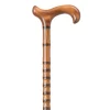 Classic Canes Canne de marche en hêtre - Anneaux