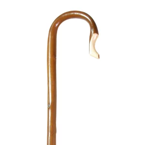 Houlette de berger en bois de châtaignier, 137 cm de long