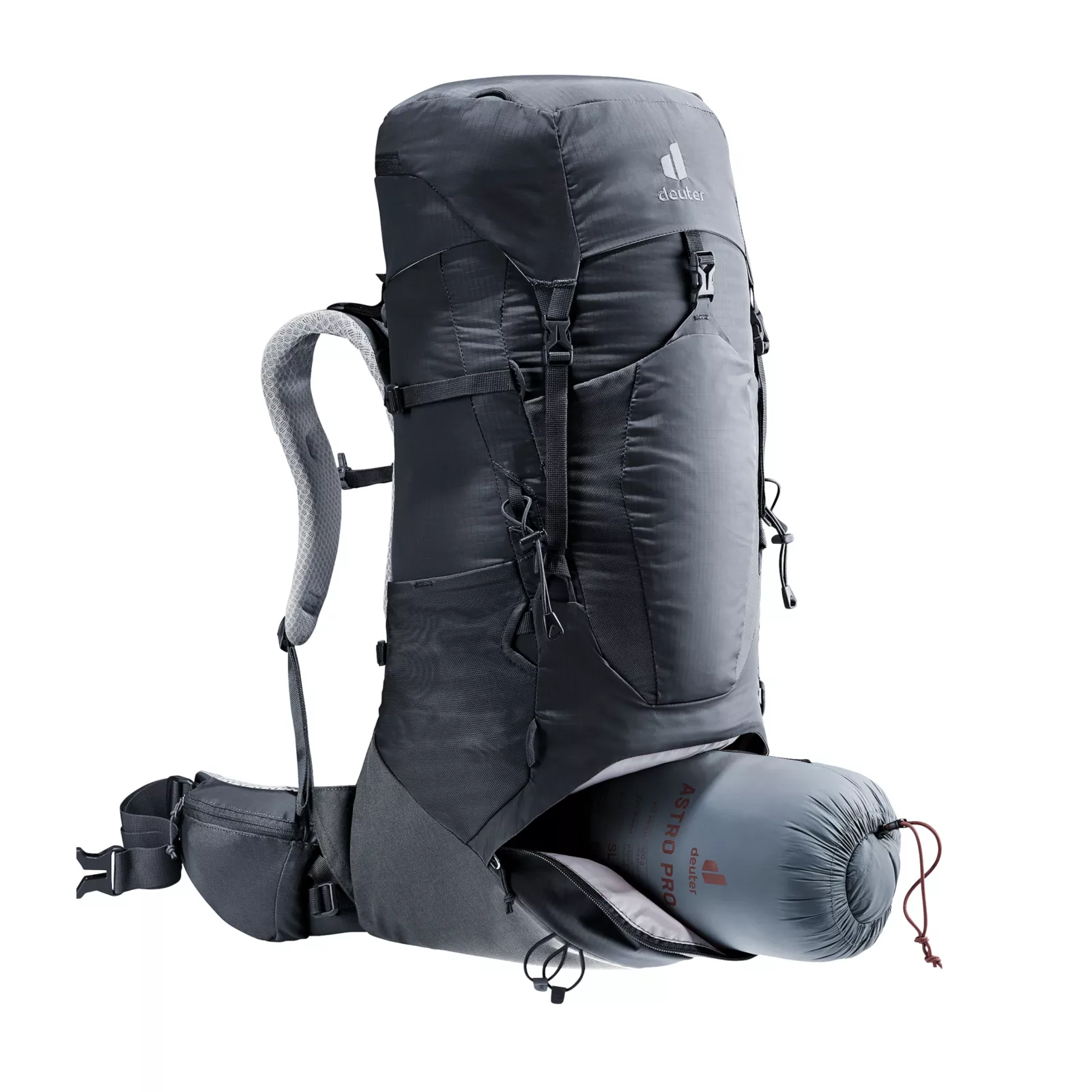 deuter Backpack Aircontact Lite 35+10 SL – Anthracite – Femmes