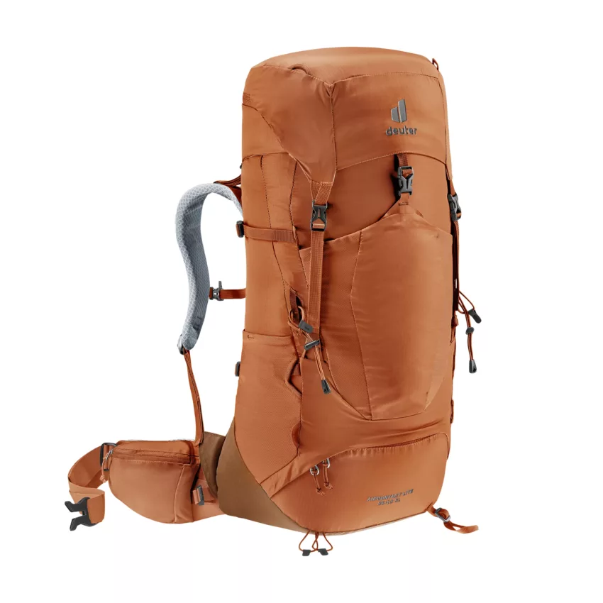 deuter Sac à dos de trekking Aircontact Lite 35+10 SL – Marron – Femmes