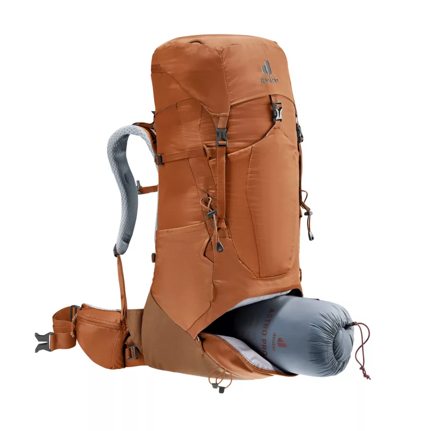 deuter Sac à dos de trekking Aircontact Lite 35+10 SL – Marron – Femmes