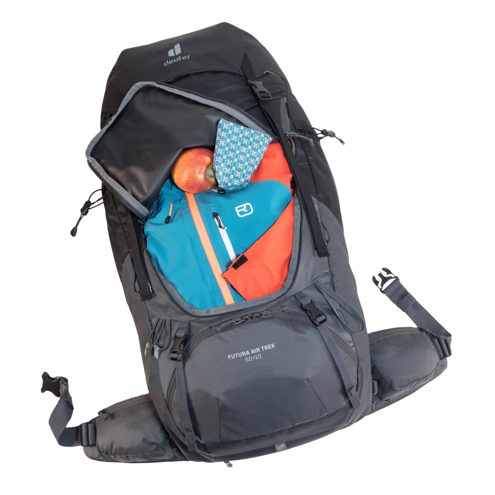 deuter Backpack Futura Air Trek 50+10 – Hommes – Anthracite