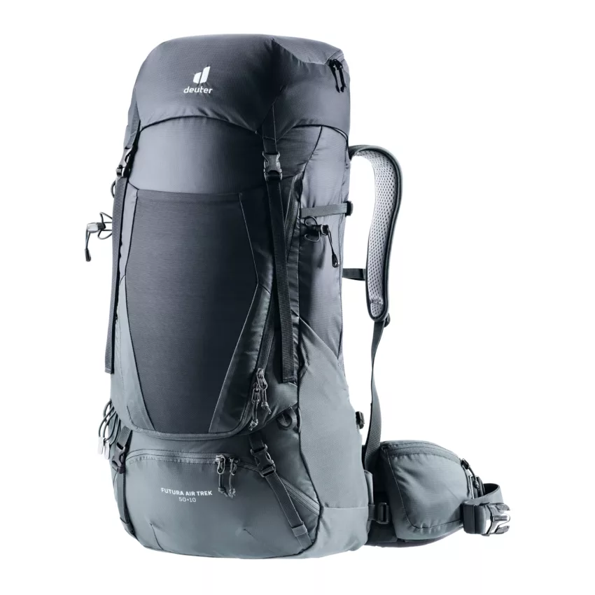 deuter Backpack Futura Air Trek 50+10 – Hommes – Anthracite