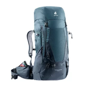 deuter Sac à dos de trekking Futura Air Trek 50+10 – Homme – Bleu