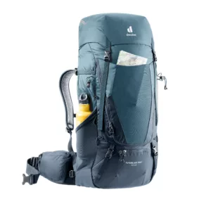 deuter Sac à dos de trekking Futura Air Trek 50+10 – Homme – Bleu