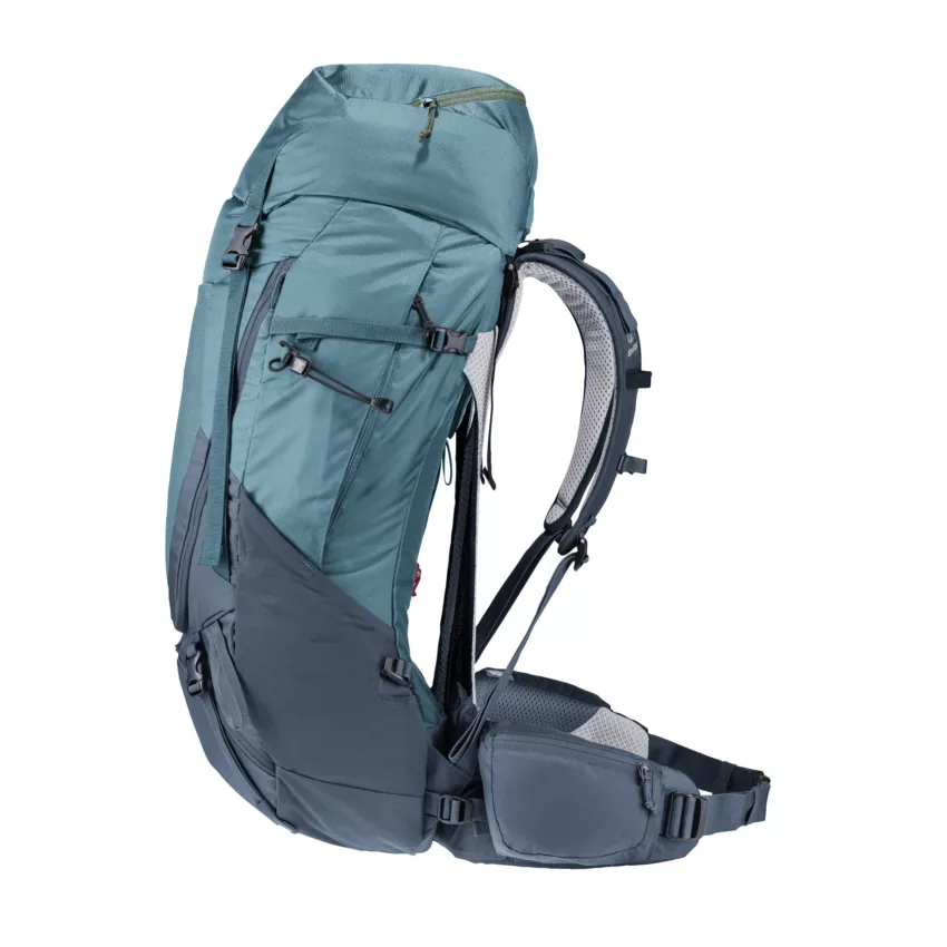 deuter Sac à dos de trekking Futura Air Trek 50+10 – Homme – Bleu