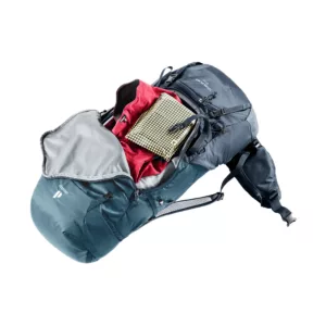 deuter Sac à dos de trekking Futura Air Trek 50+10 – Homme – Bleu