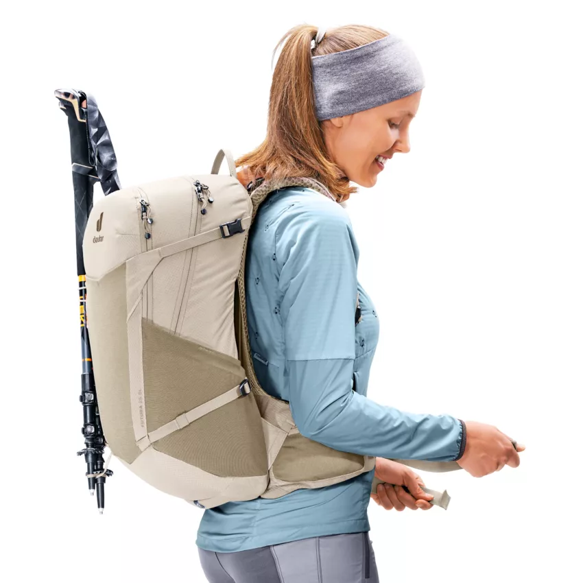deuter Sac de randonnée Futura 21 SL – Femmes – Gris pierre