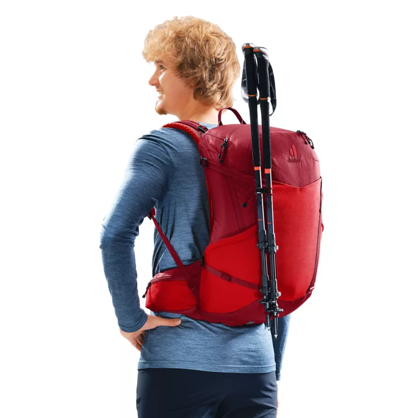 deuter Sac de randonnée Futura 23 – Homme – Rouge