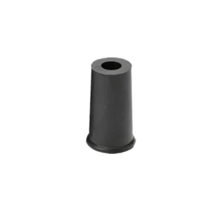 embouts pour cannes noirs rondes de 10 mm