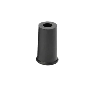 embouts pour cannes noirs rondes de 12 mm