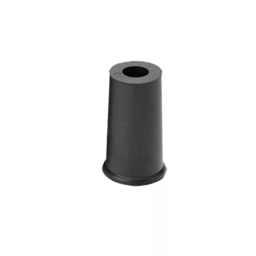 embouts pour cannes noirs rondes de 12 mm
