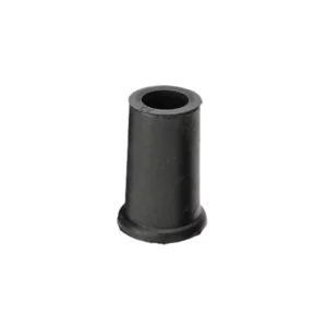 embouts pour canne noir rond 16 mm