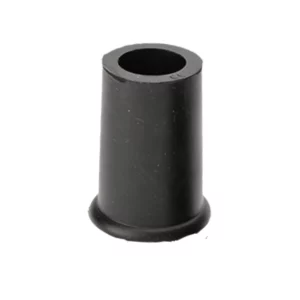 embouts pour canne noirs rond 22 mm