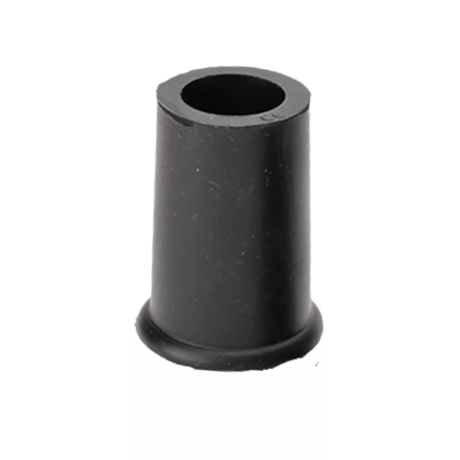 embouts pour canne noirs rond 22 mm
