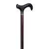Gastrock Canne de marche en carbone - Réglable - Aubergine
