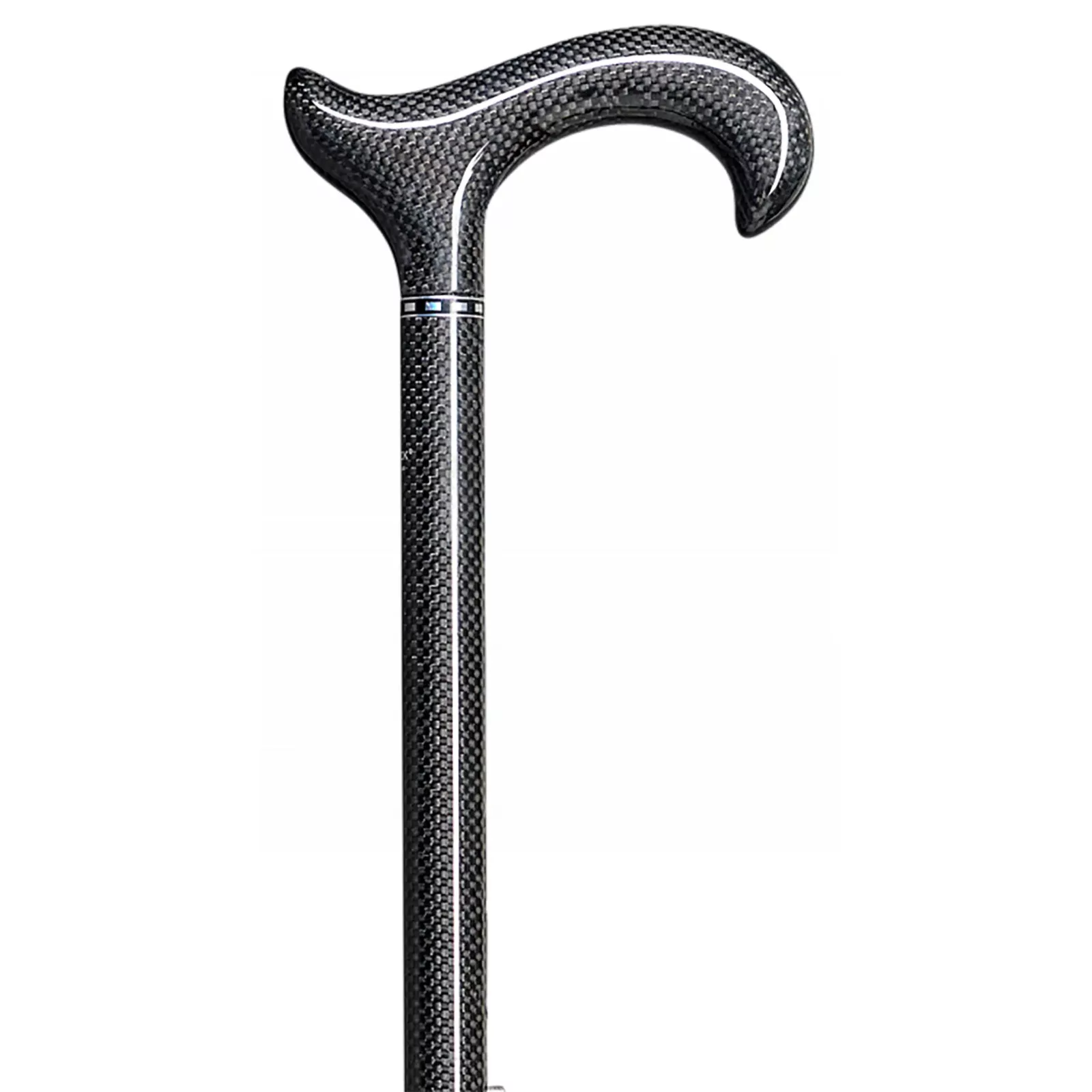 canne noire en carbone