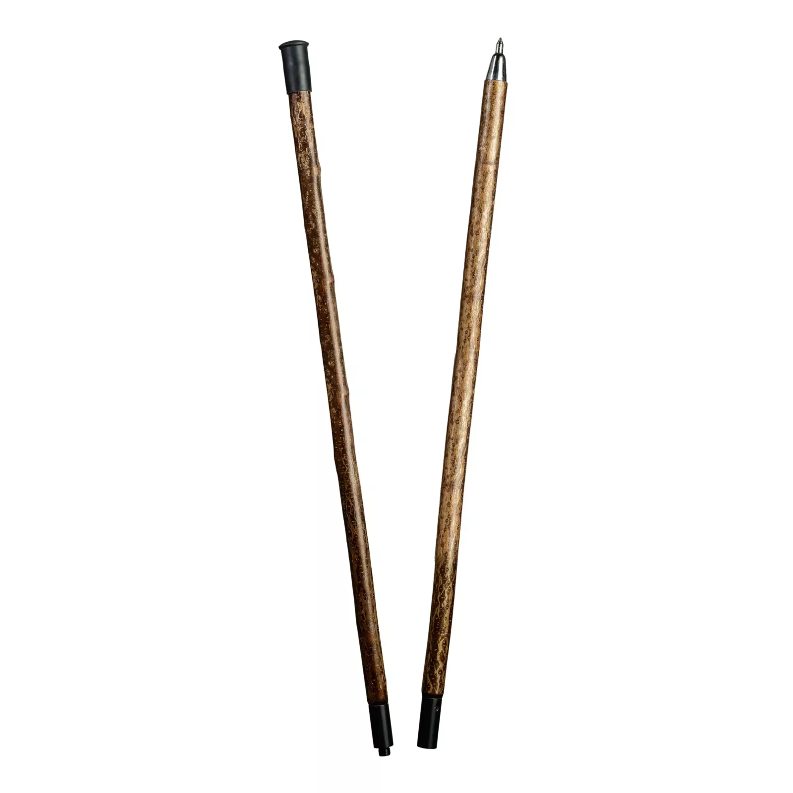 Bâton de chasse en noisetier, en deux parties, 175 cm
