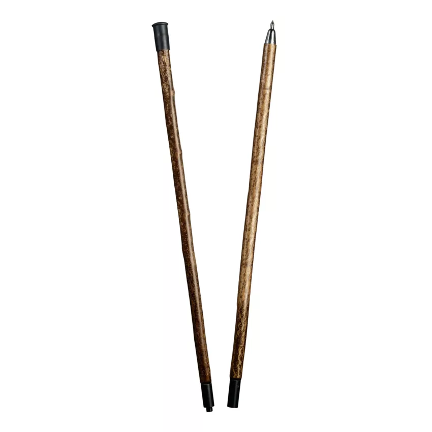 Bâton de chasse en noisetier, 185 cm de long