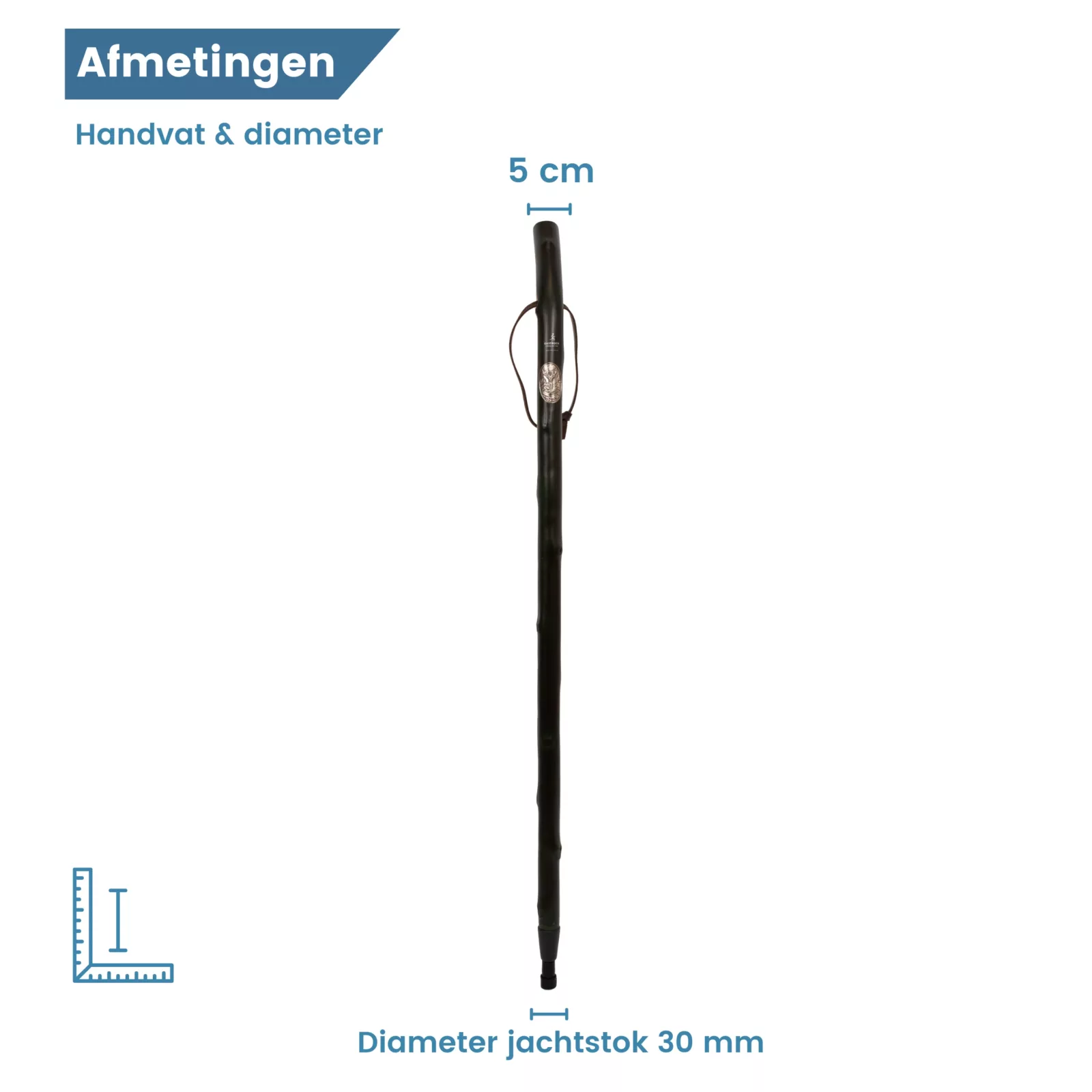 Dimensions du bâton de chasse