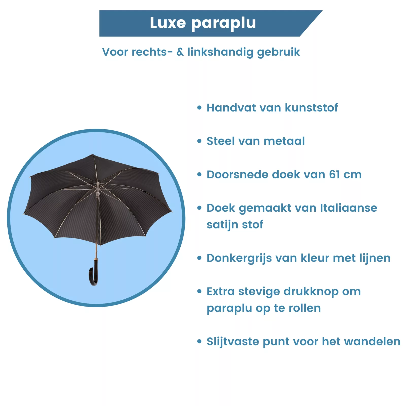 Parapluie de luxe – informations supplémentaires