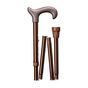 gastrock canne de marche pliable bronze derby