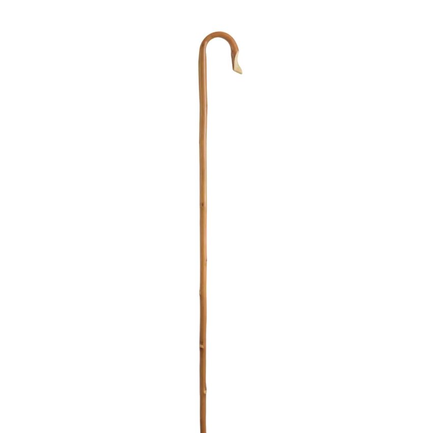 Houlette de berger en bois de châtaignier, légère, 92 cm