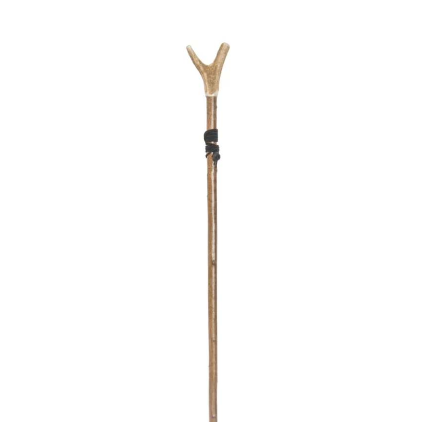 Bâton de chasse, bois de cerf, bâton de wading, canne à pêche