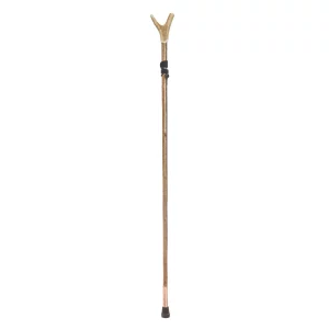 Bâton de chasse en bois de cerf, bâton de wading pour pêcheurs