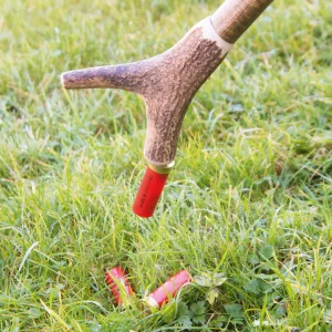 Bâton de chasse, bois de cerf, poignée pour le pouce, aimant, ambiance