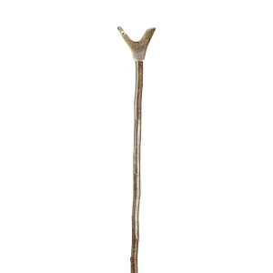 Bâton de chasse en bois de cerf avec sifflet
