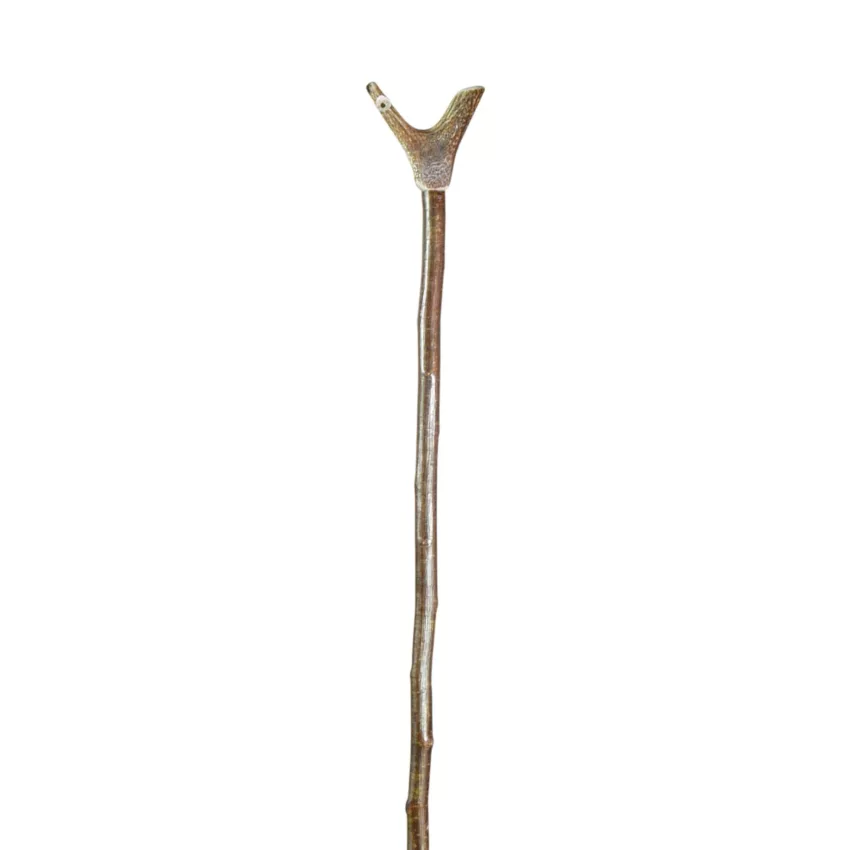 Bâton de chasse en bois de cerf avec sifflet