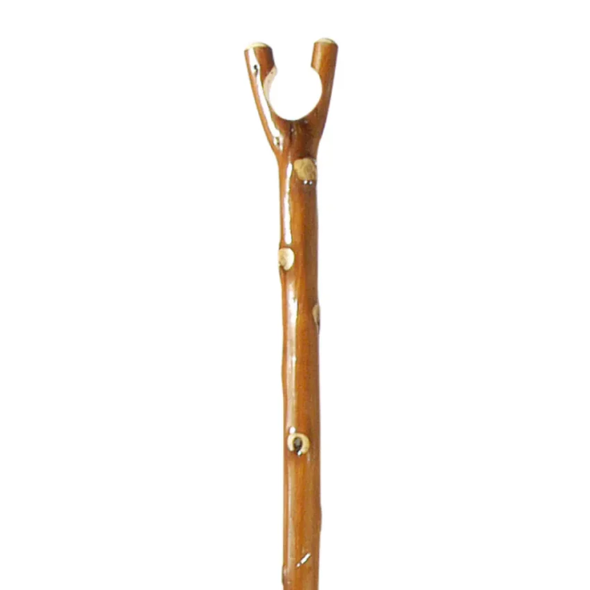 Bâton de chasse en bois de châtaignier 122 cm