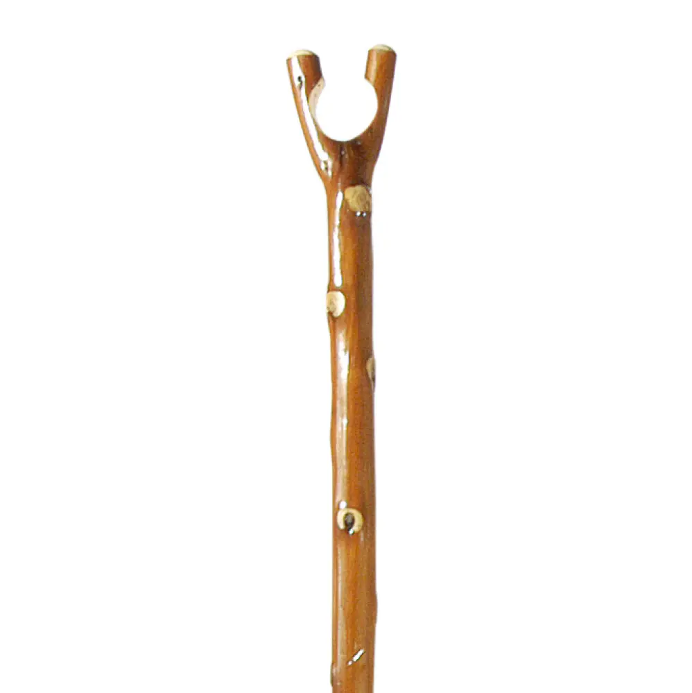 Bâton de chasse en bois de châtaignier 122 cm