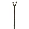 Classic Canes Bâton de chasse - Bois de châtaignier avec écorce - Poignée pour le pouce
