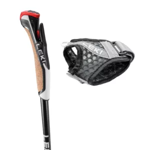 bâtons de marche nordique flash carbon 110 cm gants