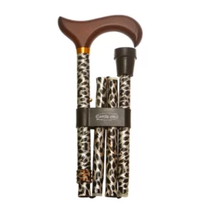 canne de marche pliable « Snow Leopard »