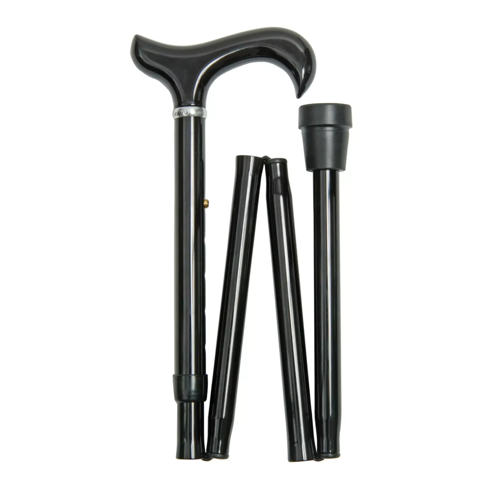 canne de marche pliable XL noire