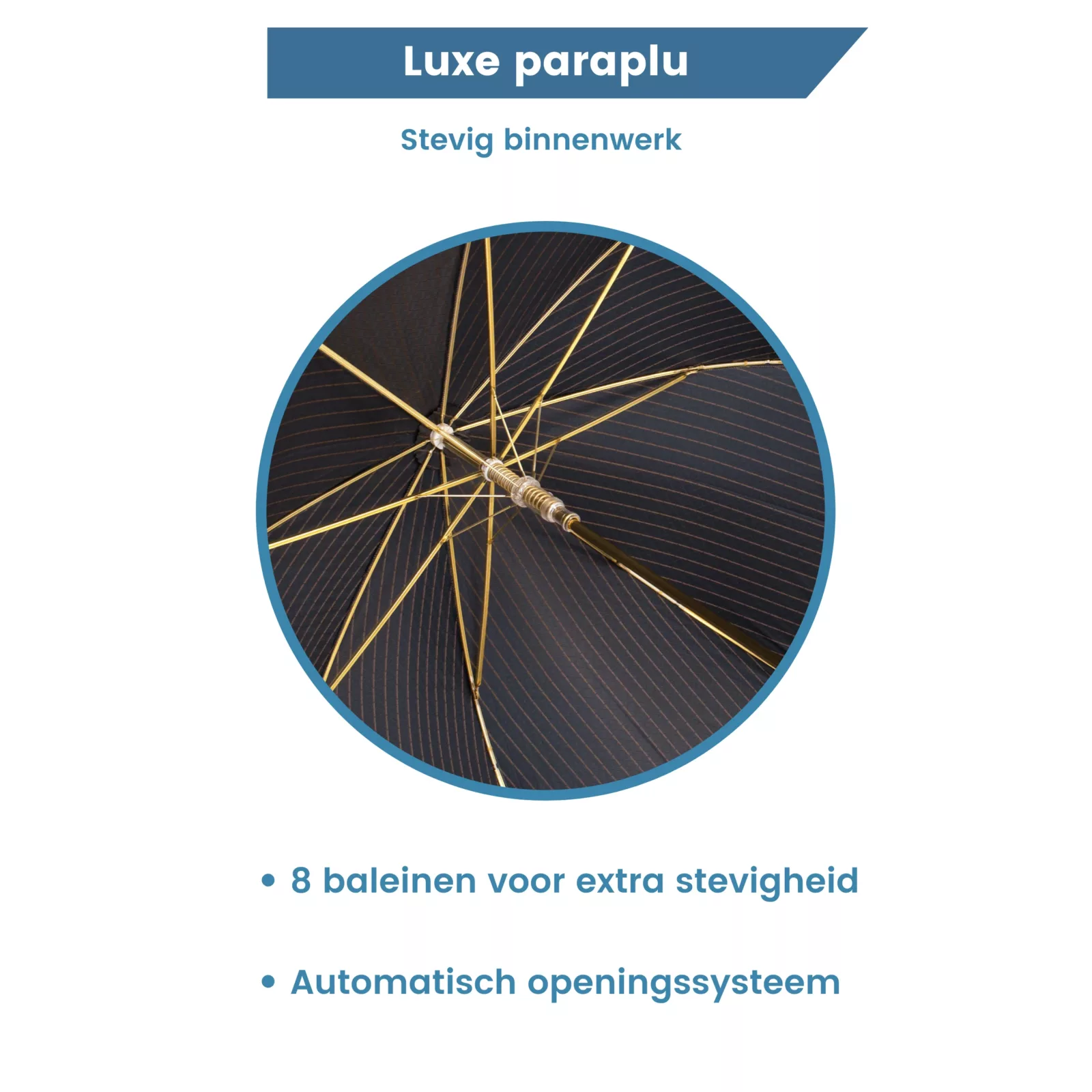 doublure de parapluie de luxe
