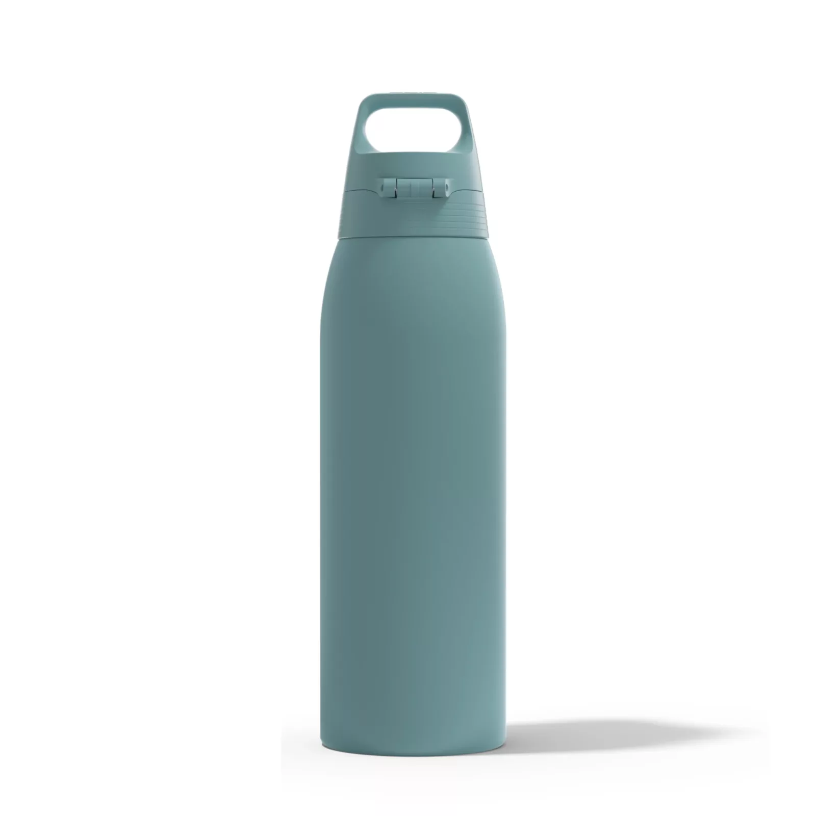 bouteille isotherme shield therm one morning blue 1 litre – vue arrière