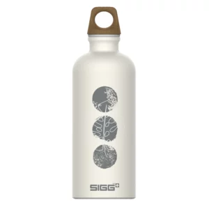 Bouteille d'eau Traveller MyPlanet Forward blanche