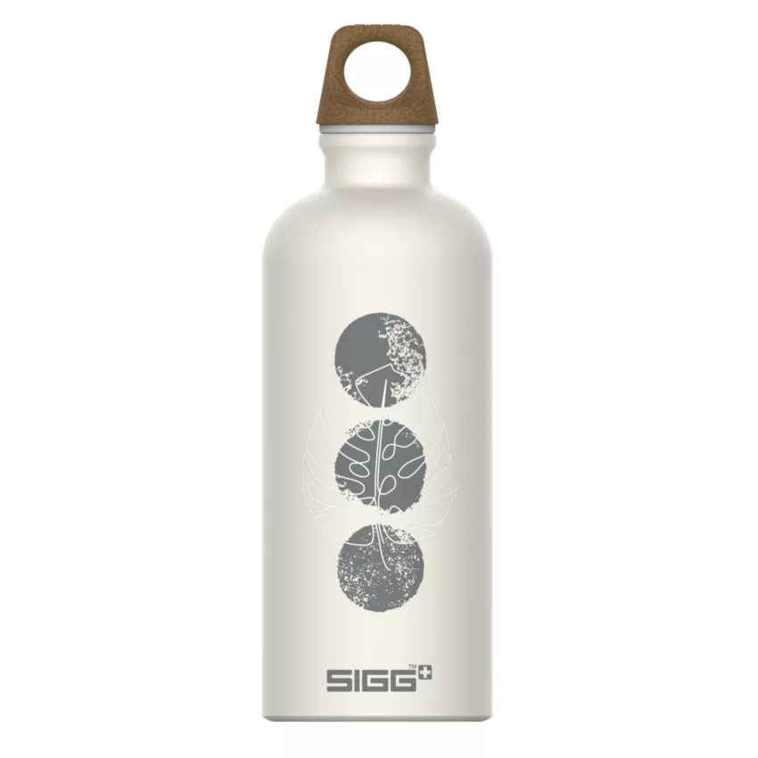Bouteille d'eau Traveller MyPlanet Forward blanche