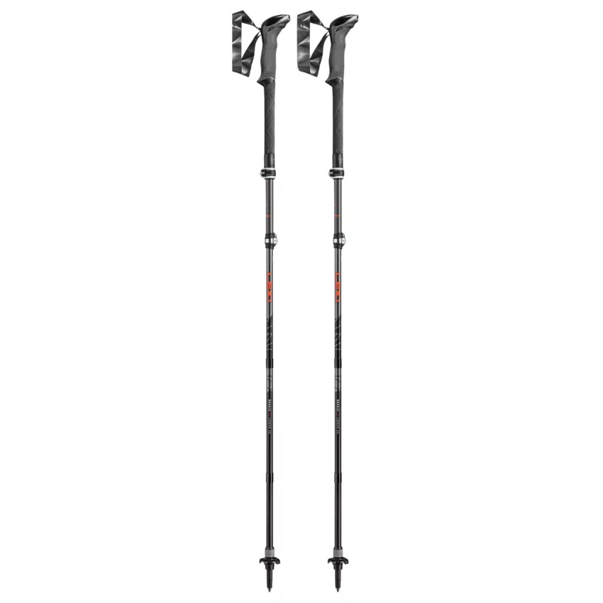 bâtons de randonnée Makalu antishock pliables en carbone