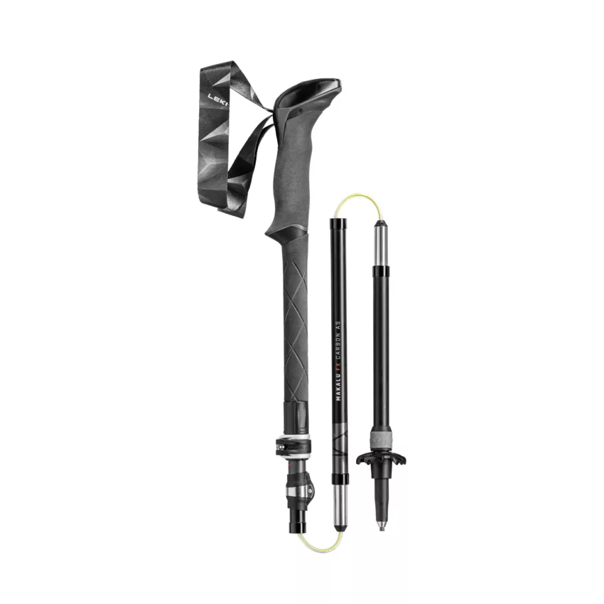 Bâton de trekking en carbone pliable