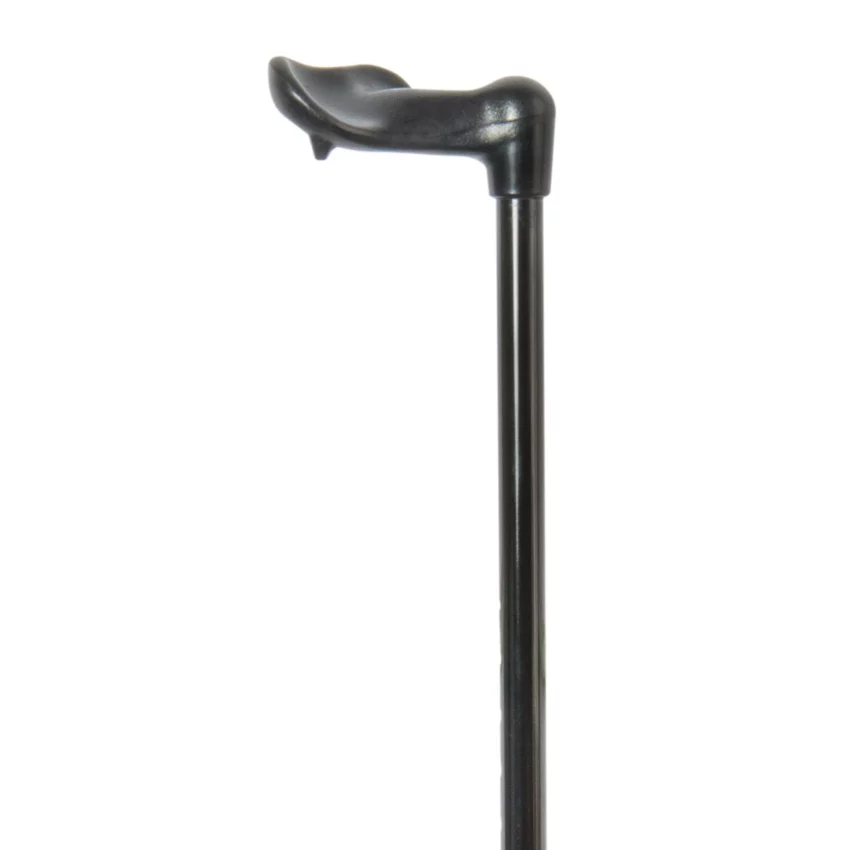 Canne de marche ergonomique pour gauchers avec amortisseur de chocs