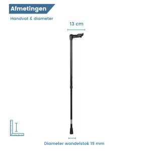 Dimensions des bâtons de marche
