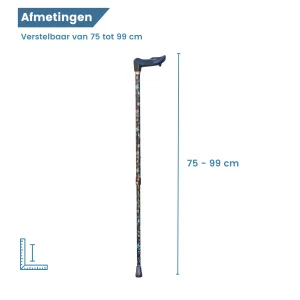 hauteur réglable de 75 à 99 cm